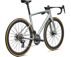 Specialized S-Works Tarmac SL9 (Satin Silver Dust/Gloss Chrome) (54cm) (FACT 12r Carbon) (SRAM RED AXS)