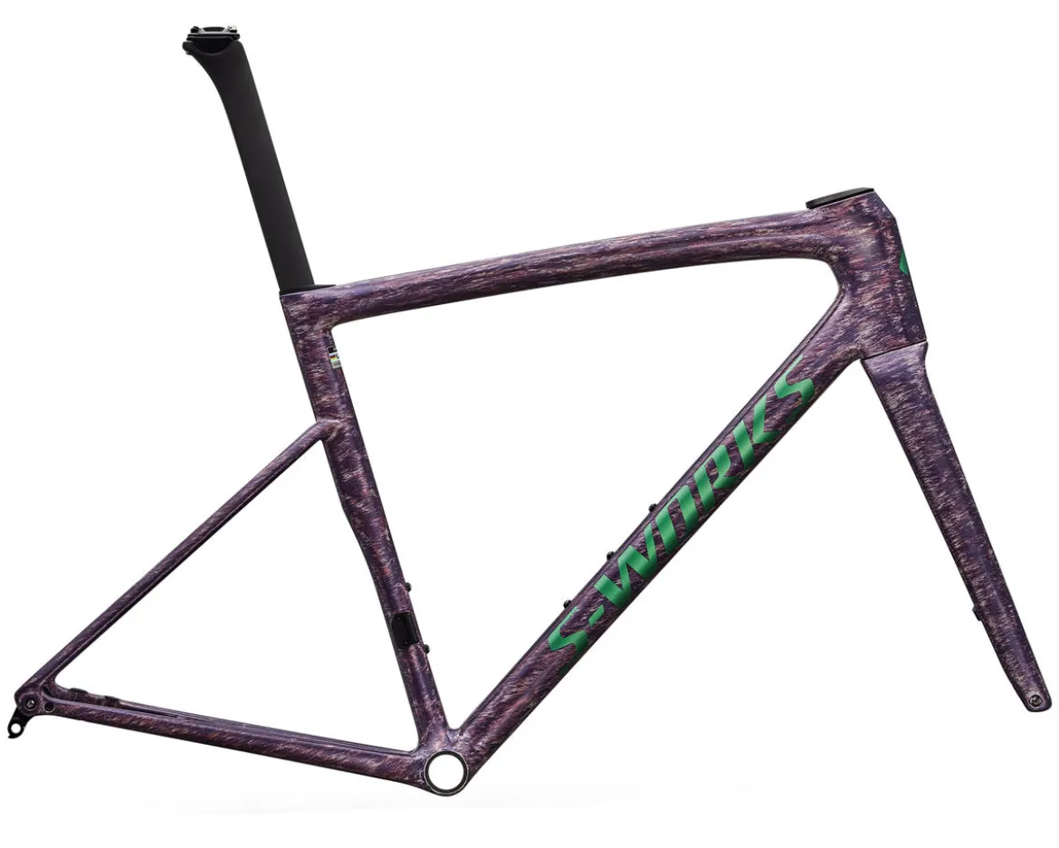 Specialized S-Works Tarmac SL8 Frameset (Gloss Dolomite Metallic/Oasis) (54cm)
