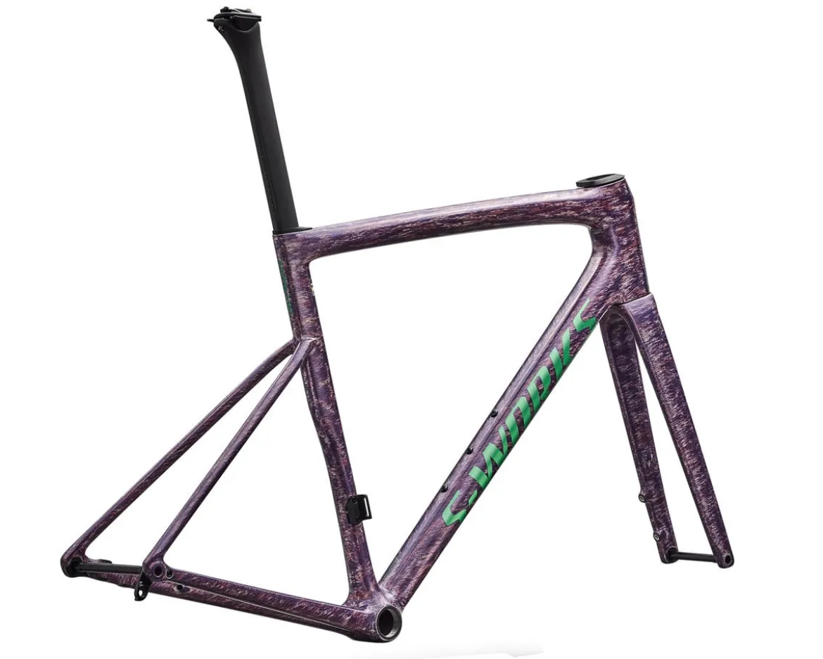 Specialized S-Works Tarmac SL8 Frameset (Gloss Dolomite Metallic/Oasis) (54cm)