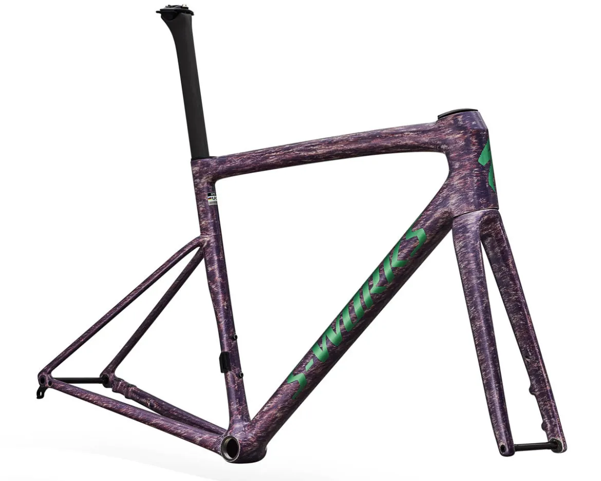 Specialized S-Works Tarmac SL8 Frameset (Gloss Dolomite Metallic/Oasis) (54cm)