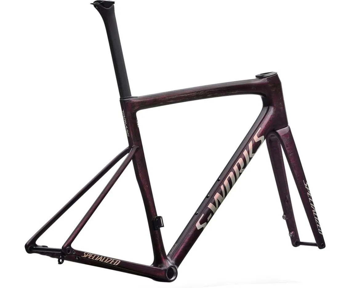 Specialized S-Works Tarmac SL8 Frameset (Gloss Carbon/Bordeax/Nebula Metallic) (56cm)