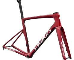 Specialized S-Works Tarmac SL9 Frameset (Vivid Red/Black/White Silver Metallic) (54cm)