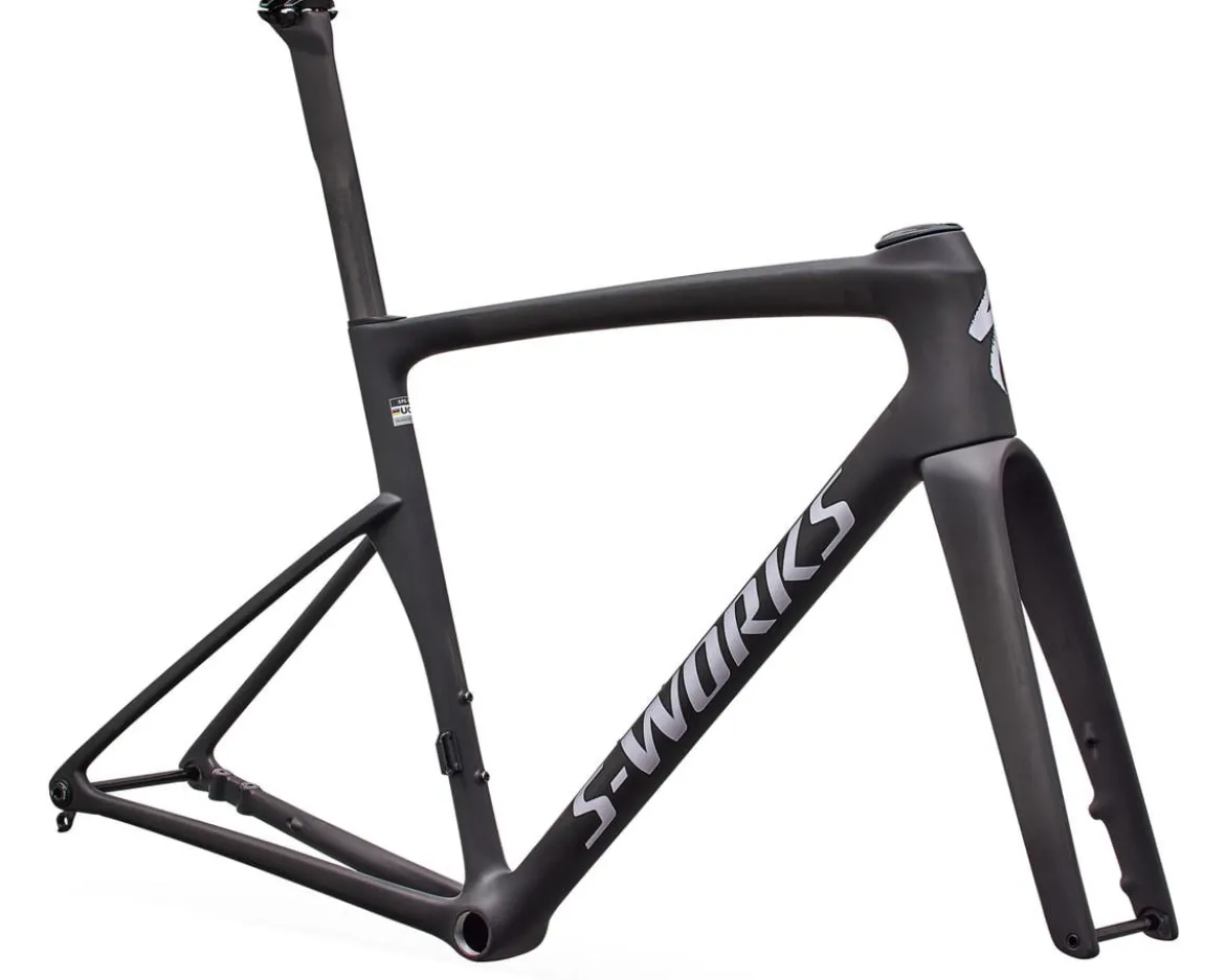 Specialized S-Works Tarmac SL9 Frameset (Raw Carbon/Amethyst Frost) (54cm) (Ready To Paint)