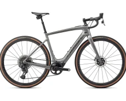 Specialized S-Works Turbo Creo SL EVO (Brushed Smoked Silver/Black Liquid Metal) (L) (2022)