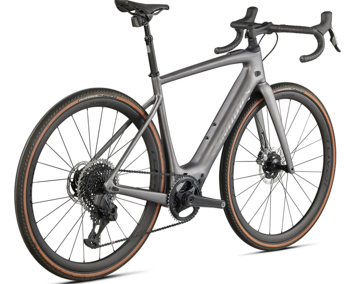Specialized S-Works Turbo Creo SL EVO (Brushed Smoked Silver/Black Liquid Metal) (L) (2022)