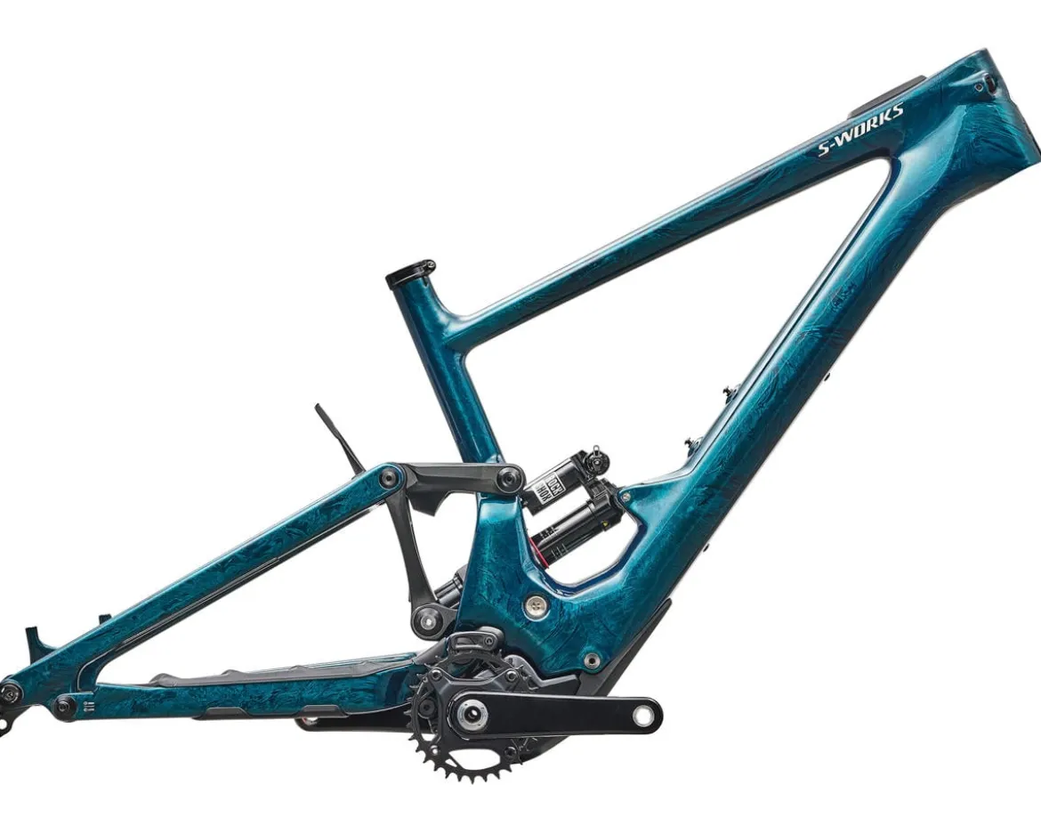 Specialized S-Works Turbo Kenevo SL 2 Frameset (Teal Over Smoke/Dune White) (S3)