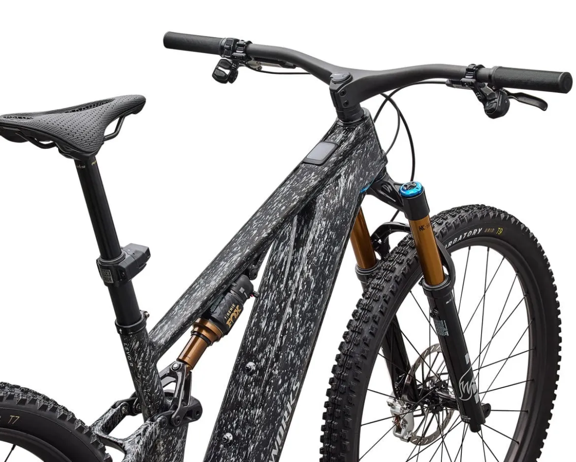 Specialized S-Works Turbo Levo R (Shadow Silver Blended Speckle/Silver Dust) (S3)