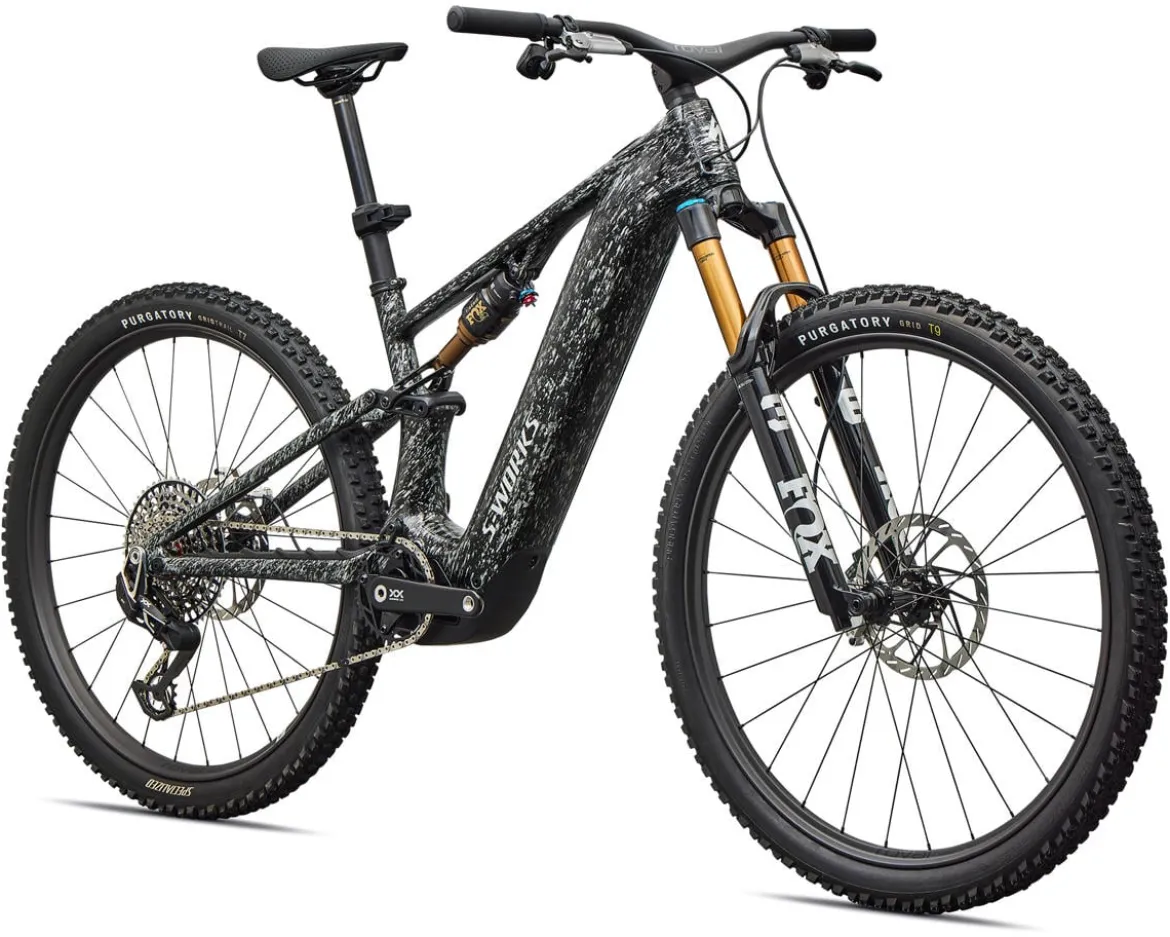 Specialized S-Works Turbo Levo R (Shadow Silver Blended Speckle/Silver Dust) (S3)