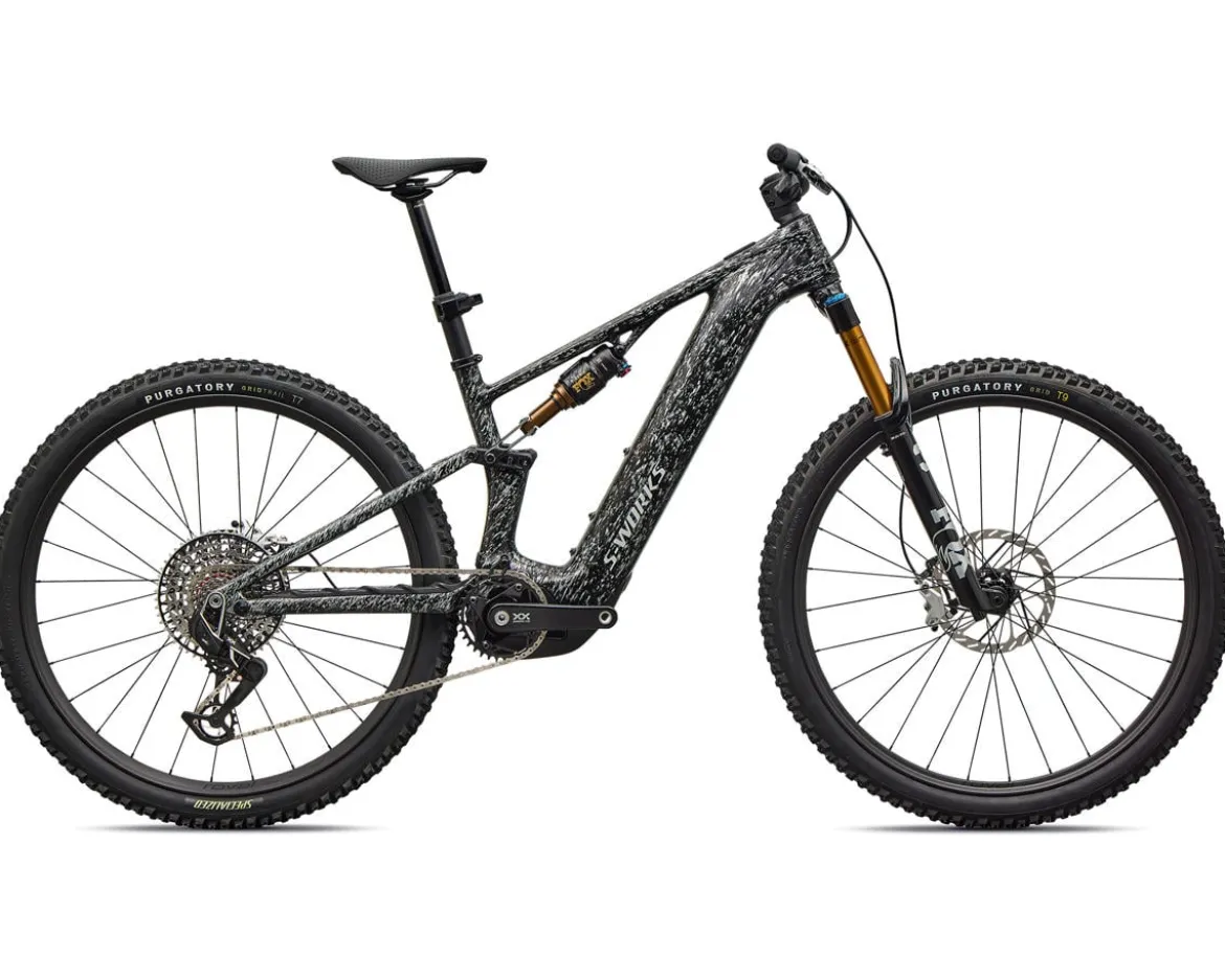 Specialized S-Works Turbo Levo R (Shadow Silver Blended Speckle/Silver Dust) (S3)