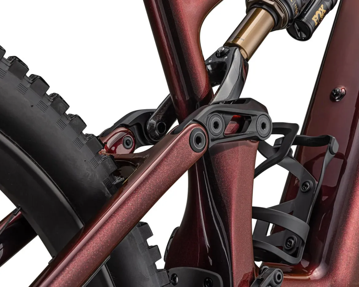 Specialized S-Works Turbo Levo 4 Carbon E-Bike (Red Pearl/Black/White Silver) (S2)