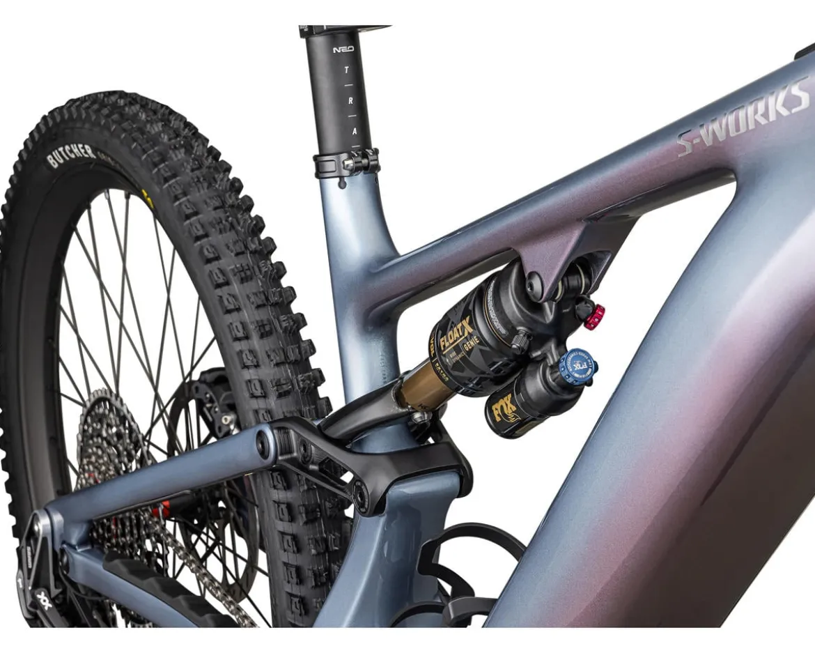 Specialized S-Works Turbo Levo 4 Carbon E-Bike (Glacial/Red Pearl/Black Pearl) (S2)