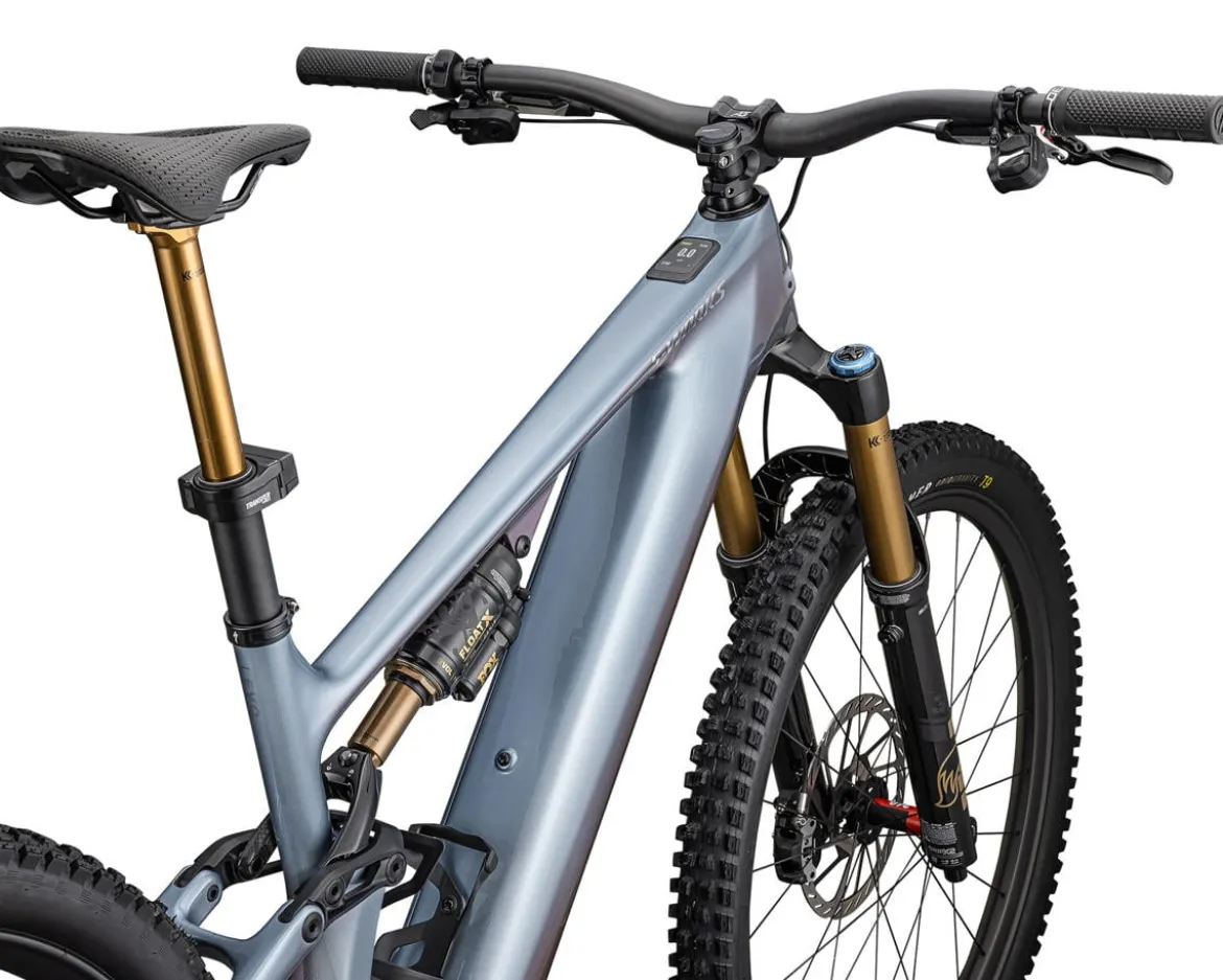 Specialized S-Works Turbo Levo 4 Carbon E-Bike (Glacial/Red Pearl/Black Pearl) (S2)