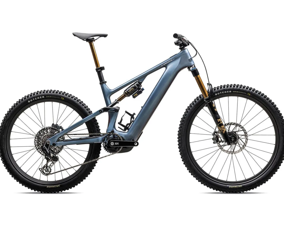 Specialized S-Works Turbo Levo 4 Carbon E-Bike (Glacial/Red Pearl/Black Pearl) (S2)