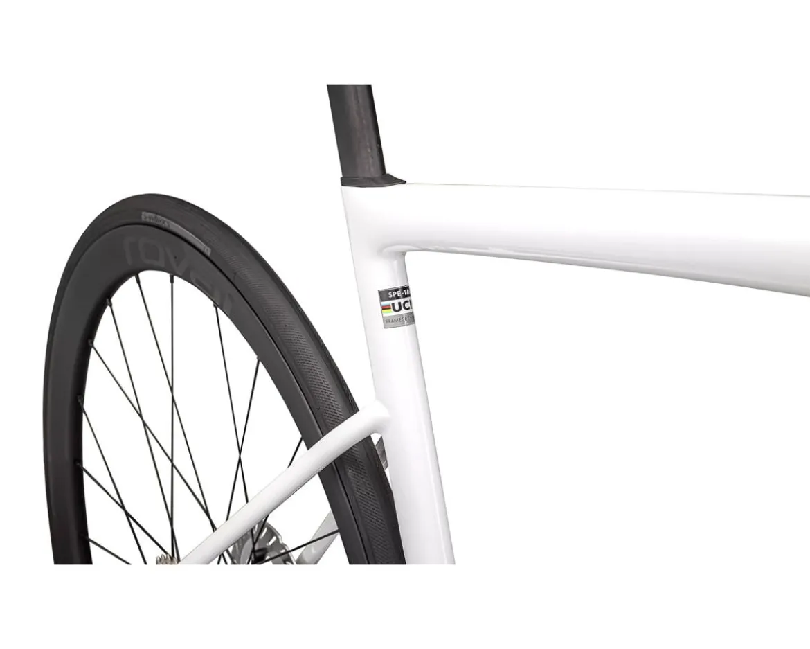 Specialized Tarmac SL8 Expert Di2 (Gloss White) (54cm) (Shimano Ultegra Di2)