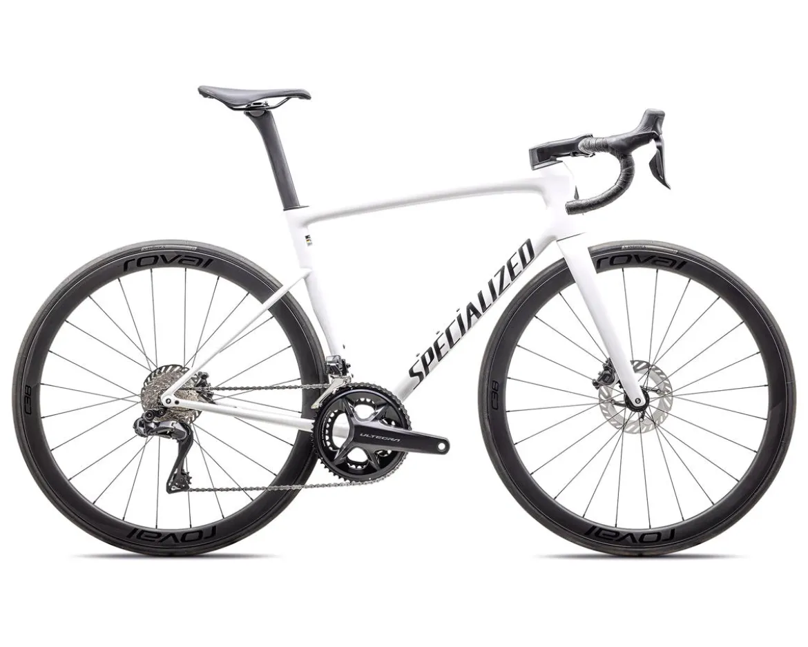 Specialized Tarmac SL8 Expert Di2 (Gloss White) (54cm) (Shimano Ultegra Di2)