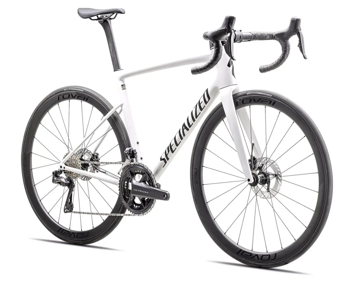 Specialized Tarmac SL8 Expert Di2 (Gloss White) (54cm) (Shimano Ultegra Di2)