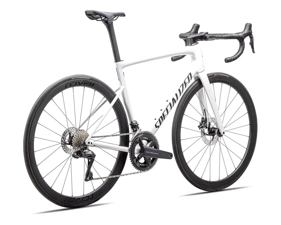 Specialized Tarmac SL8 Expert Di2 (Gloss White) (54cm) (Shimano Ultegra Di2)