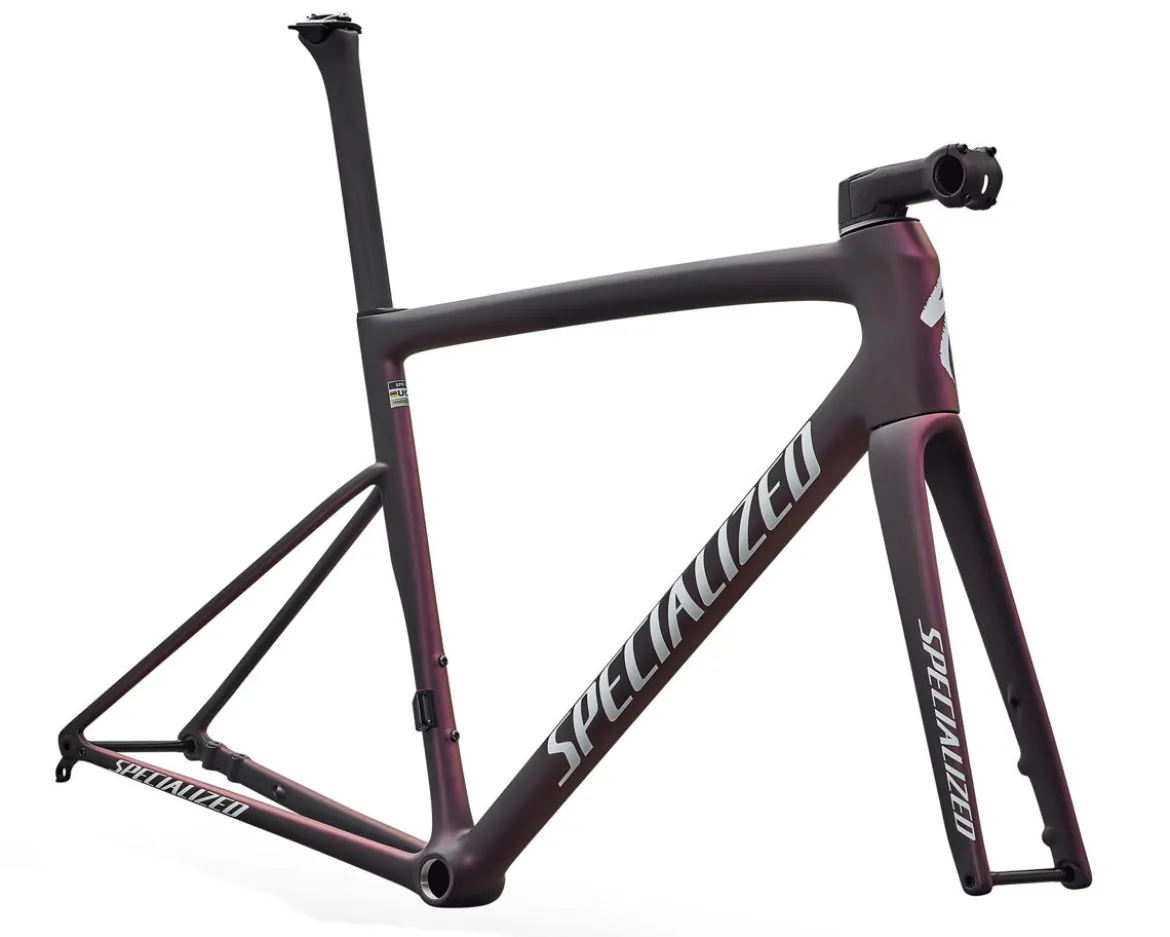 Specialized Tarmac SL8 Frameset (Carbon/Red Pearl/Metallic White Silver) (54cm)