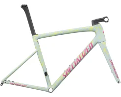 Specialized Tarmac SL8 Frameset (Satin Ion Metallic/Sea Foam Strata/Rebel Pink) (10r)