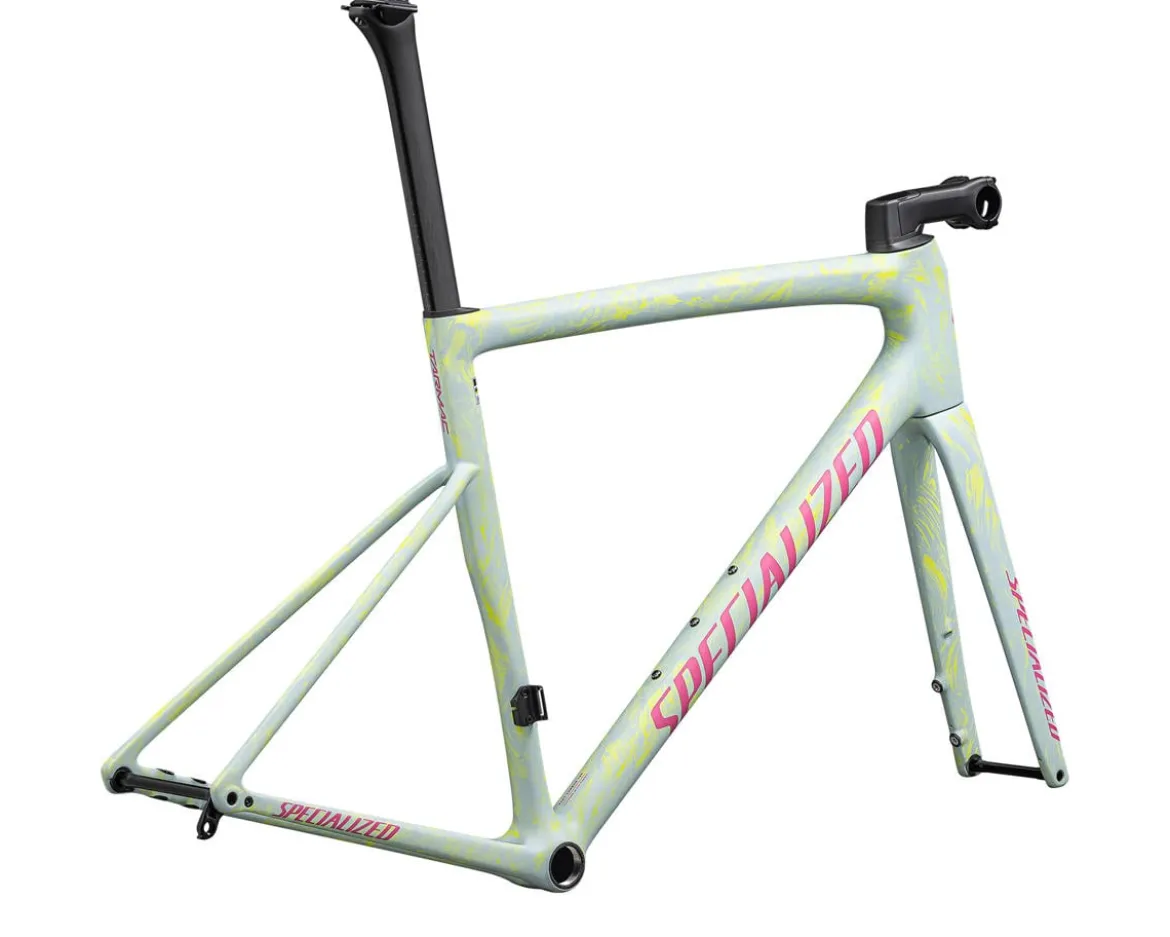Specialized Tarmac SL8 Frameset (Satin Ion Metallic/Sea Foam Strata/Rebel Pink) (10r)