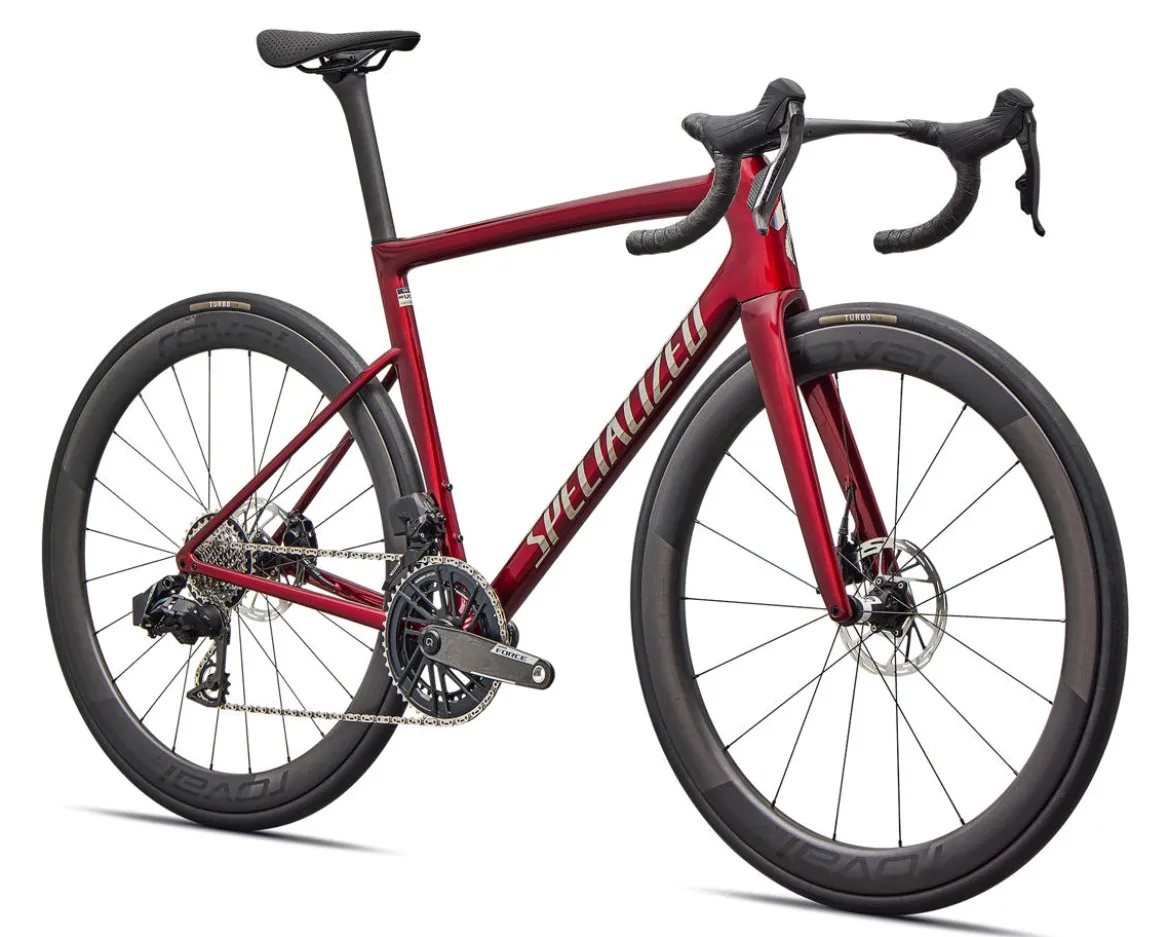 Specialized Tarmac SL8 Pro (Gloss Red Sky/Chrome) (54cm) (SRAM Force AXS)