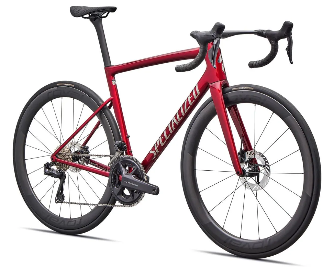 Specialized Tarmac SL8 Pro (Gloss Red Sky/Chrome) (56cm) (Shimano Ultegra Di2)
