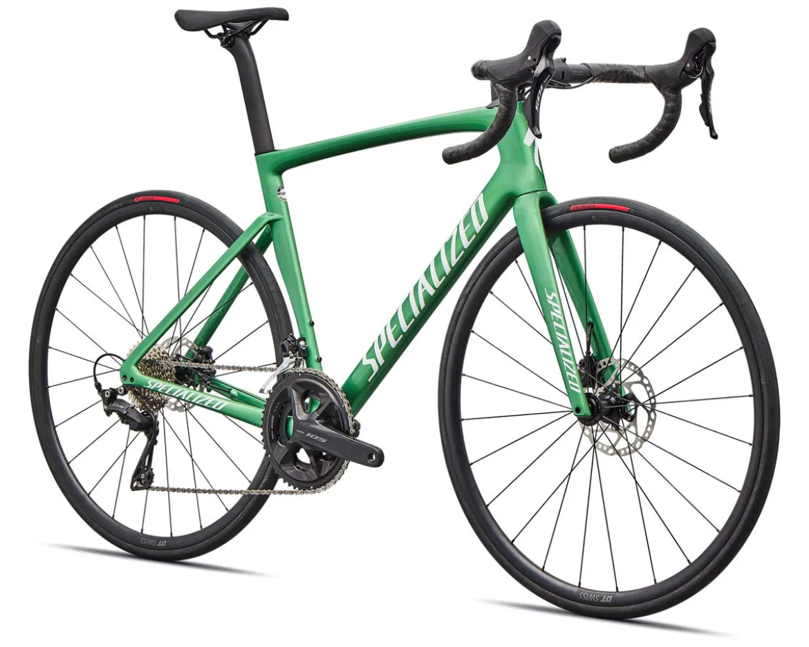 Specialized Tarmac SL7 Sport (Gloss Oasis Tint Over Silver Dust/White) (56cm) (Shimano 105)