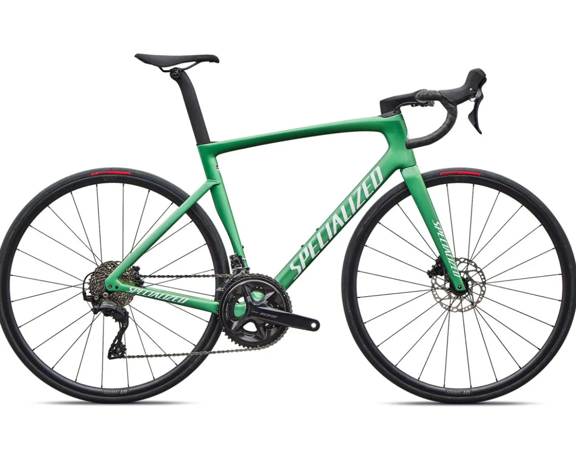 Specialized Tarmac SL7 Sport (Gloss Oasis Tint Over Silver Dust/White) (56cm) (Shimano 105)