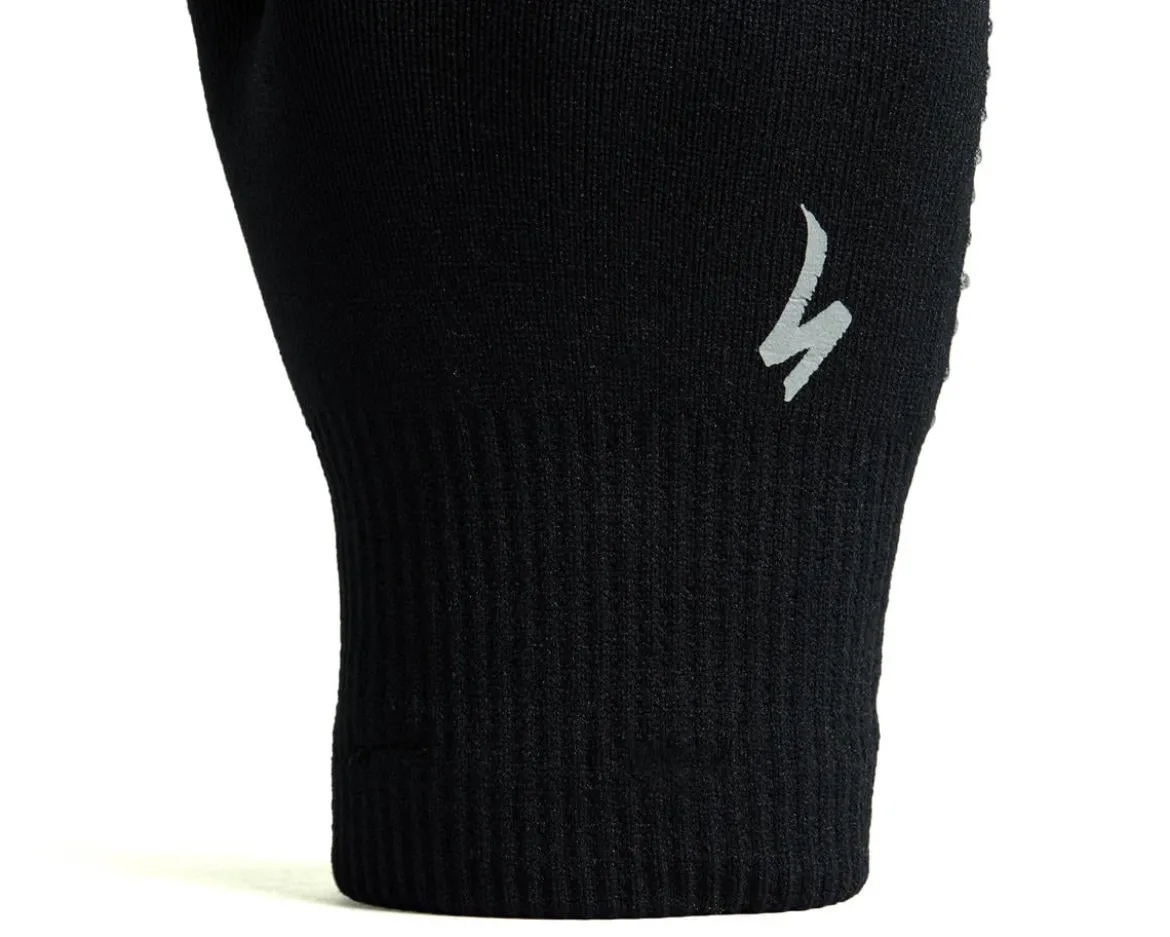 Specialized Thermal Knit Long Finger Gloves (Black) (L)