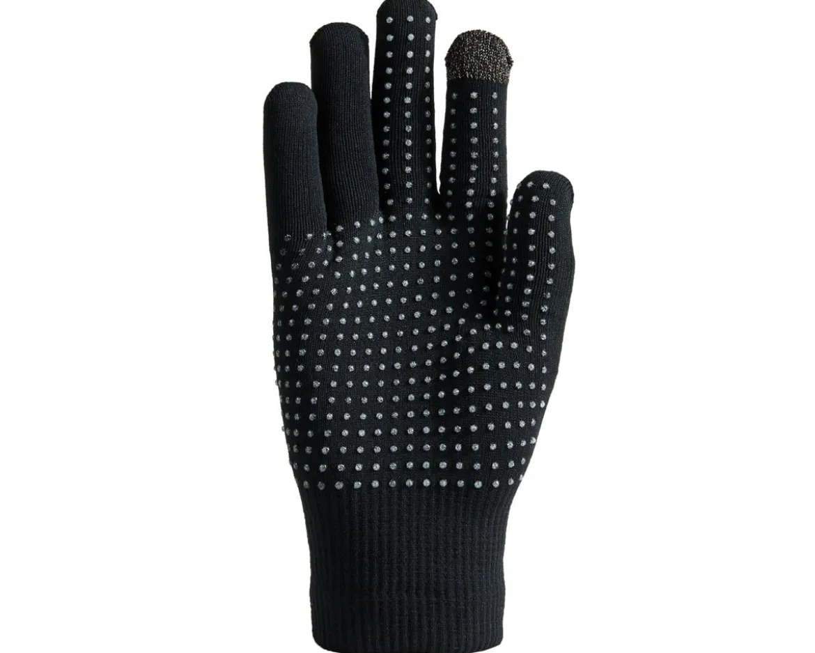 Specialized Thermal Knit Long Finger Gloves (Black) (L)