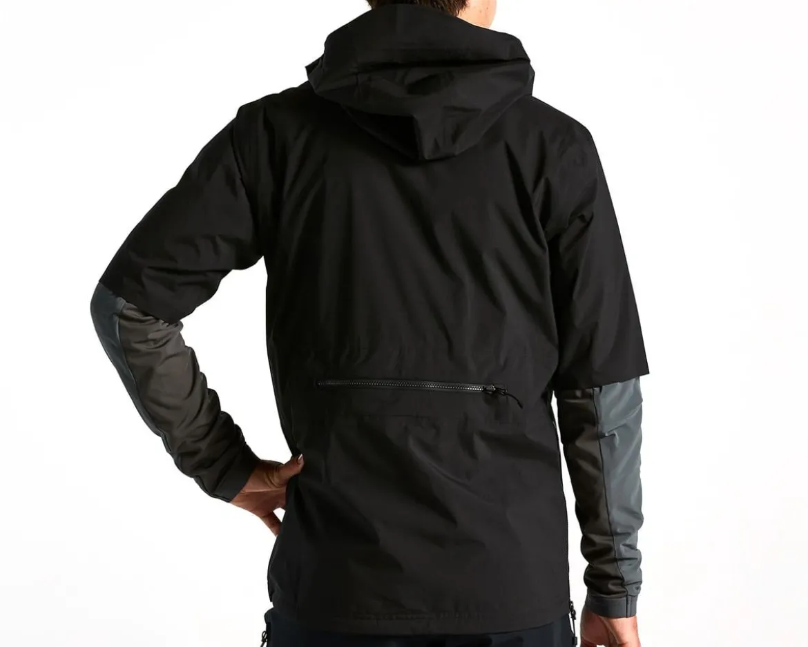 Specialized Trail-Series Short Sleeve Rain Anorak (Black) (S)
