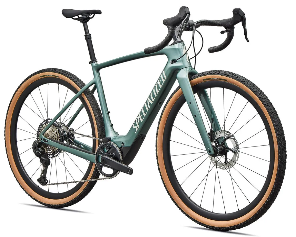 Specialized Turbo Creo 2 Expert Carbon E-Bike (Gloss Fjord Metallic/Birch) (49cm)