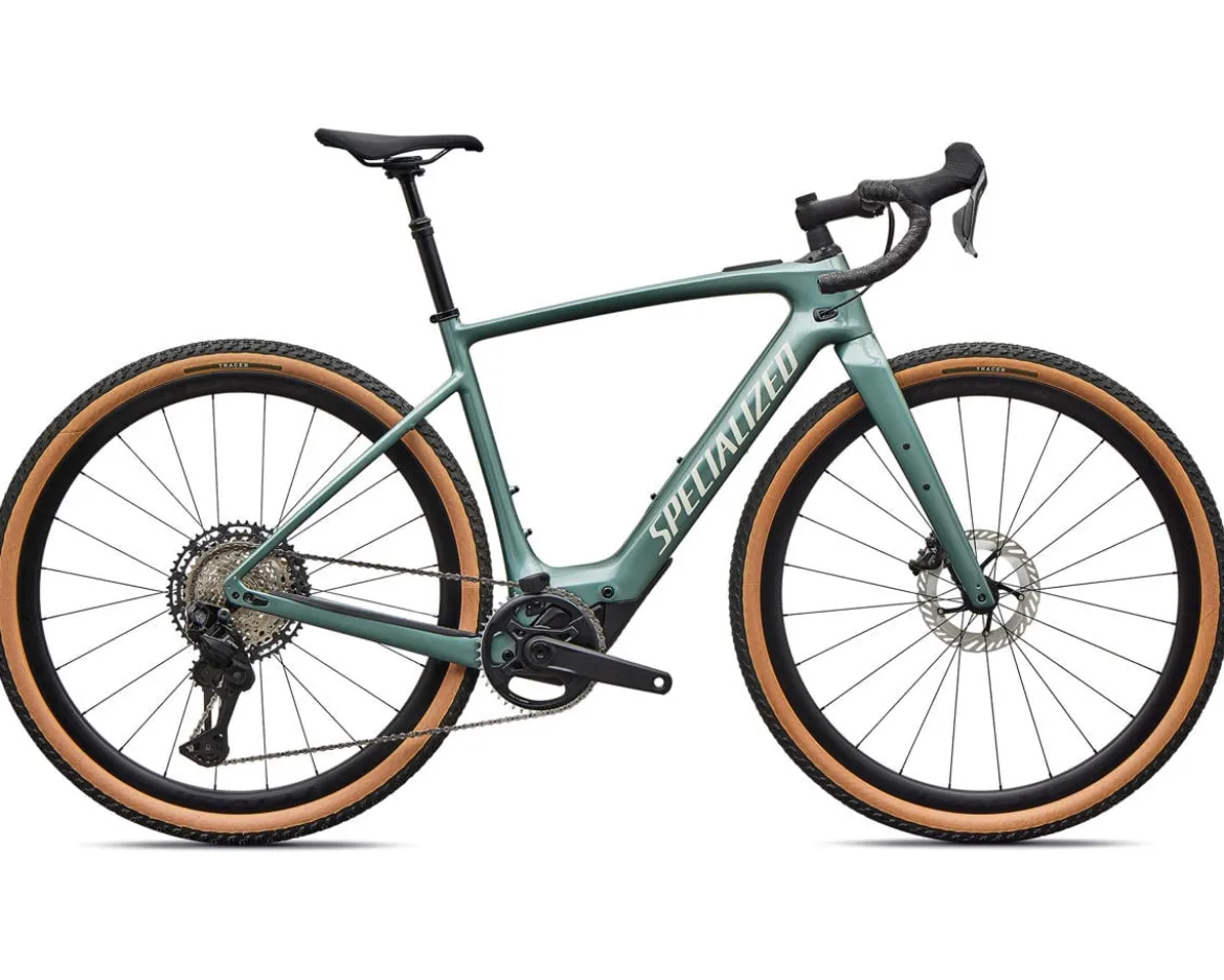 Specialized Turbo Creo 2 Expert Carbon E-Bike (Gloss Fjord Metallic/Birch) (49cm)
