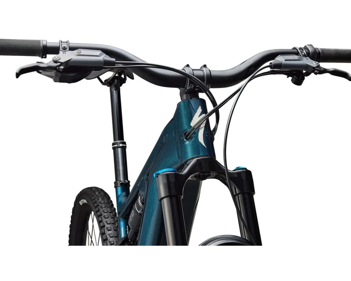 Specialized Turbo Levo 4 Comp Alloy E-Bike (Gloss Deep Lake Metallic/Dune White) (S1)