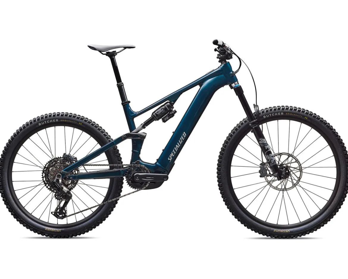 Specialized Turbo Levo 4 Comp Alloy E-Bike (Gloss Deep Lake Metallic/Dune White) (S1)