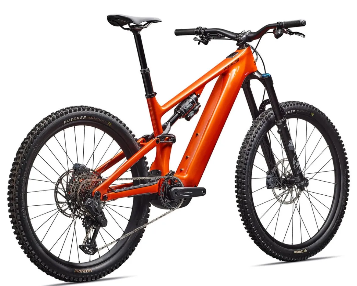 Specialized Turbo Levo 4 Comp Carbon E-Bike (Orange Tint Over Silver/Dark Navy) (S3)