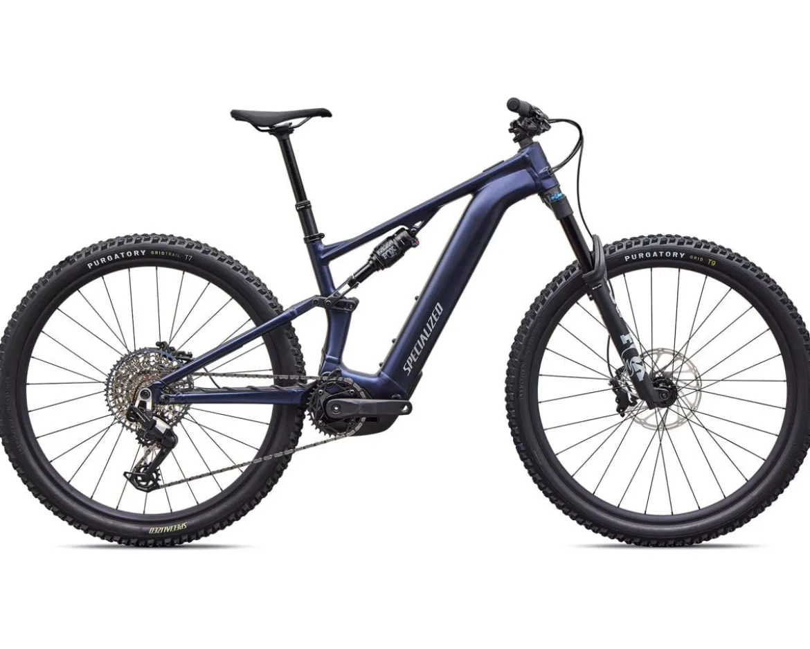 Specialized Turbo Levo R Comp Alloy E-Bike (Satin Deep Marine/Shadow Silver) (S3)