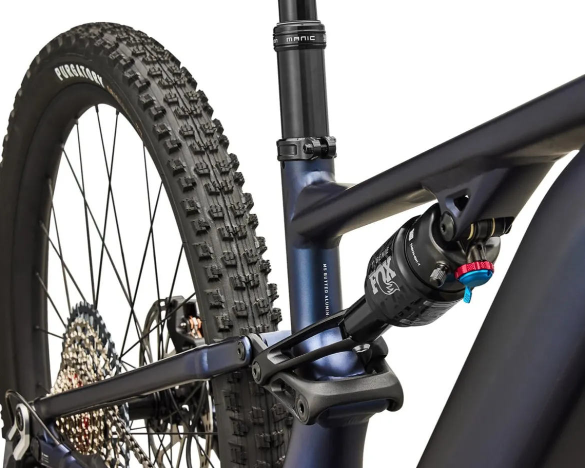 Specialized Turbo Levo R Comp Alloy E-Bike (Satin Deep Marine/Shadow Silver) (S3)