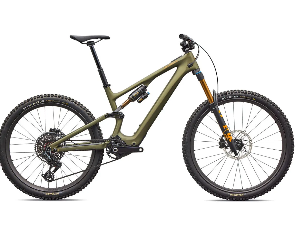 Specialized Turbo Levo SL 2 Pro Carbon E-Bike (Laurel Green/Orange Zest) (S5)