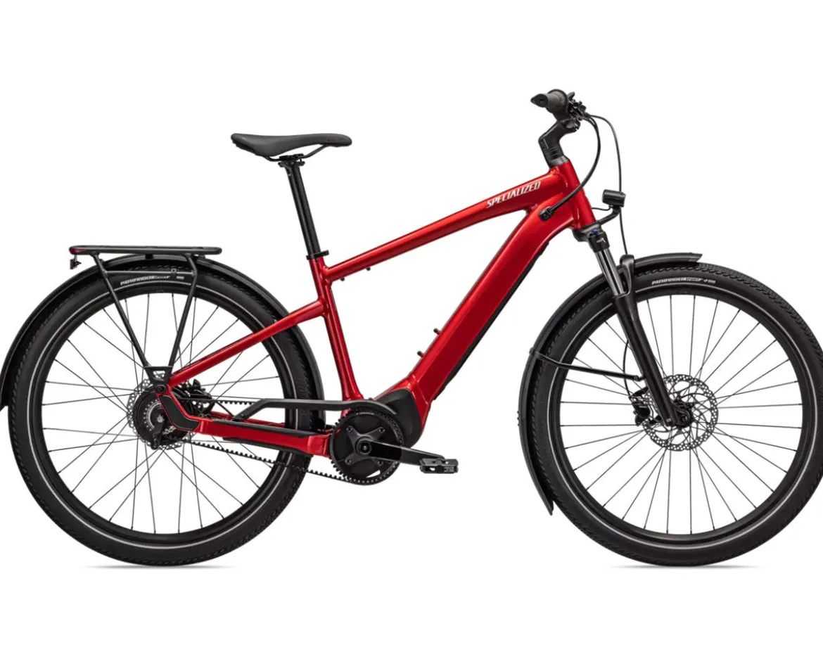 Specialized Turbo Vado 3.0 IGH E-Bike (Red Tint/Silver Reflective) (S) (2022) (Enviolo Internal Gear Hub) (Shipping Available)