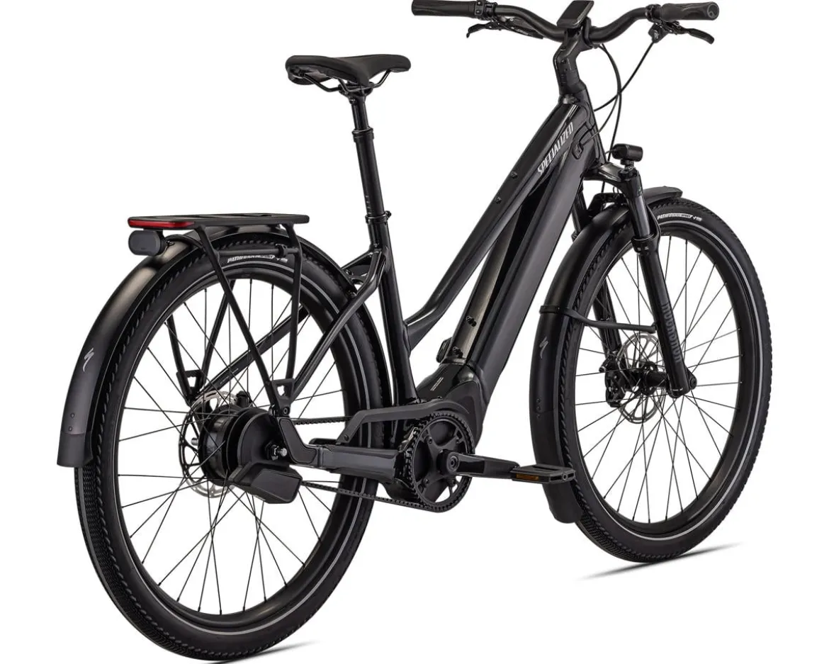 Specialized Turbo Vado 5.0 IGH Step-Through E-Bike (Black/Silver Reflective) (S) (2023) (Enviolo Internal Gear Hub) (Shipping Available)
