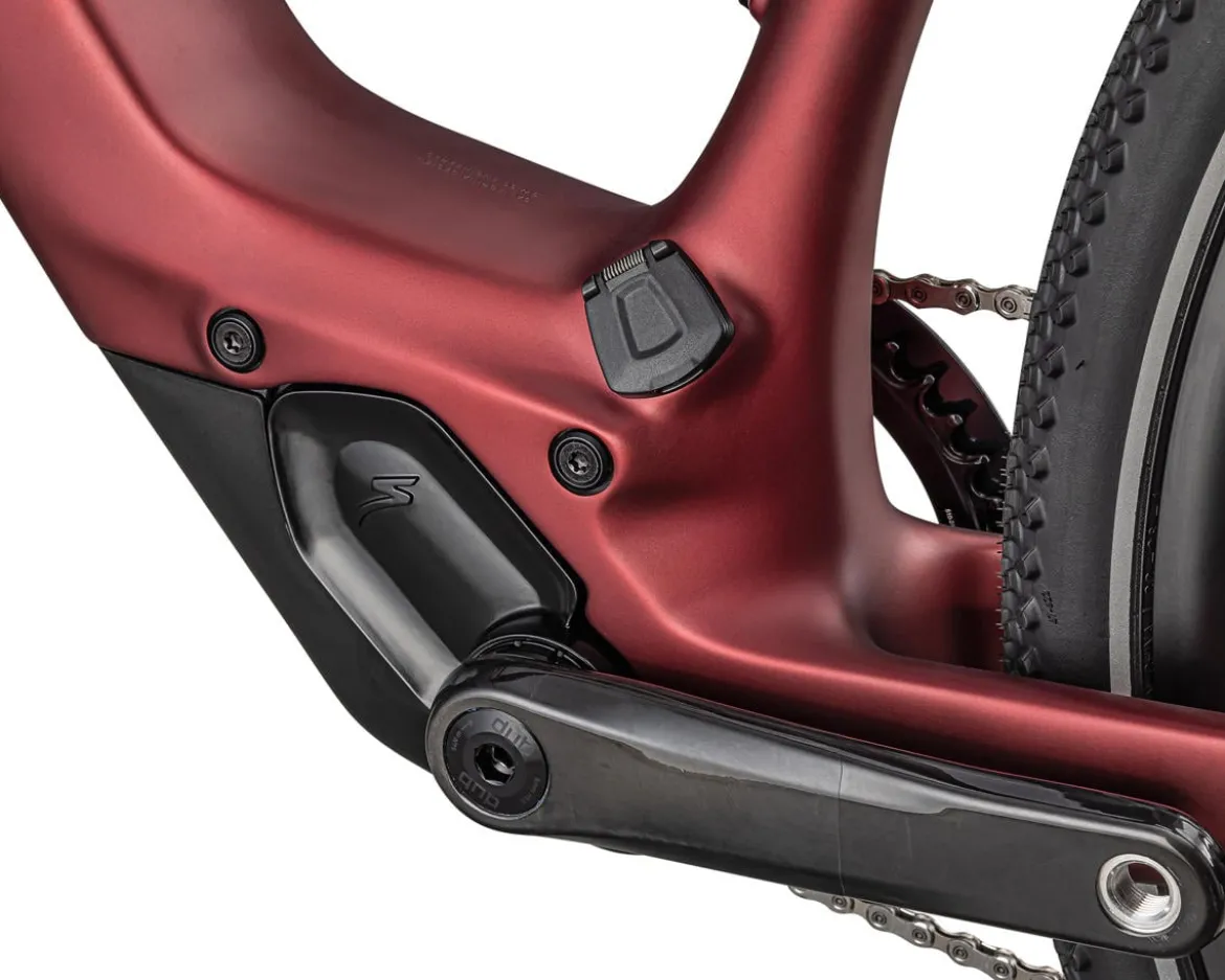 Specialized Turbo Vado SL 2 6.0 Carbon E-Bike (Satin Red Sky/Red Onyx Frost) (S)