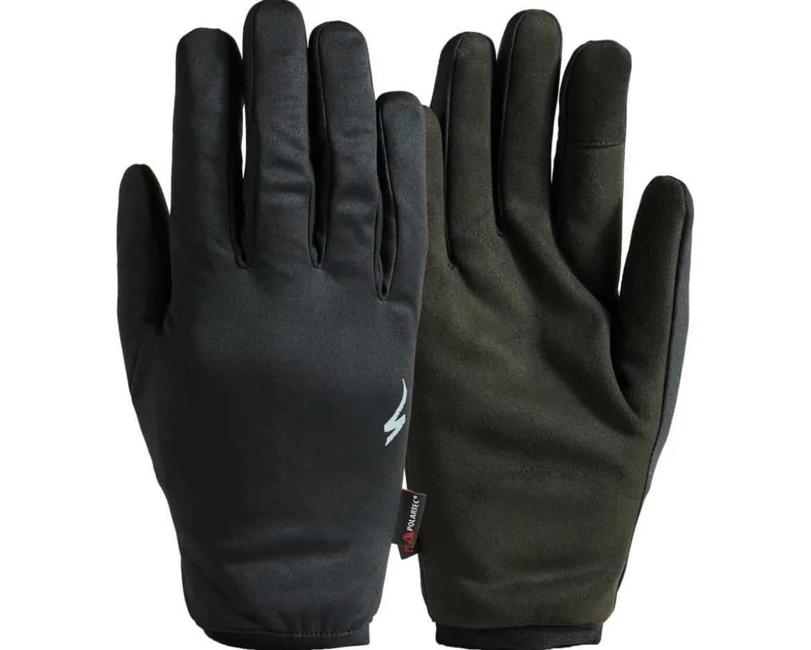 Specialized Waterproof Long Finger Gloves (Black) (M)