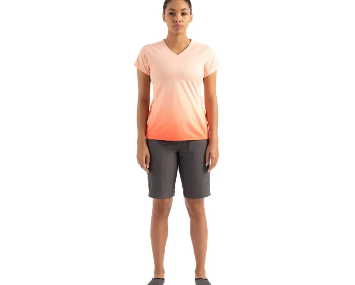 Specialized Women's Andorra Air Short Sleeve Jersey (Ice Lava/Acid Lava Fade) (M)