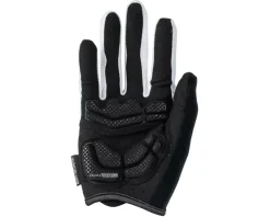 Specialized Women's Body Geometry Dual-Gel Long Finger Gloves (White) (S)