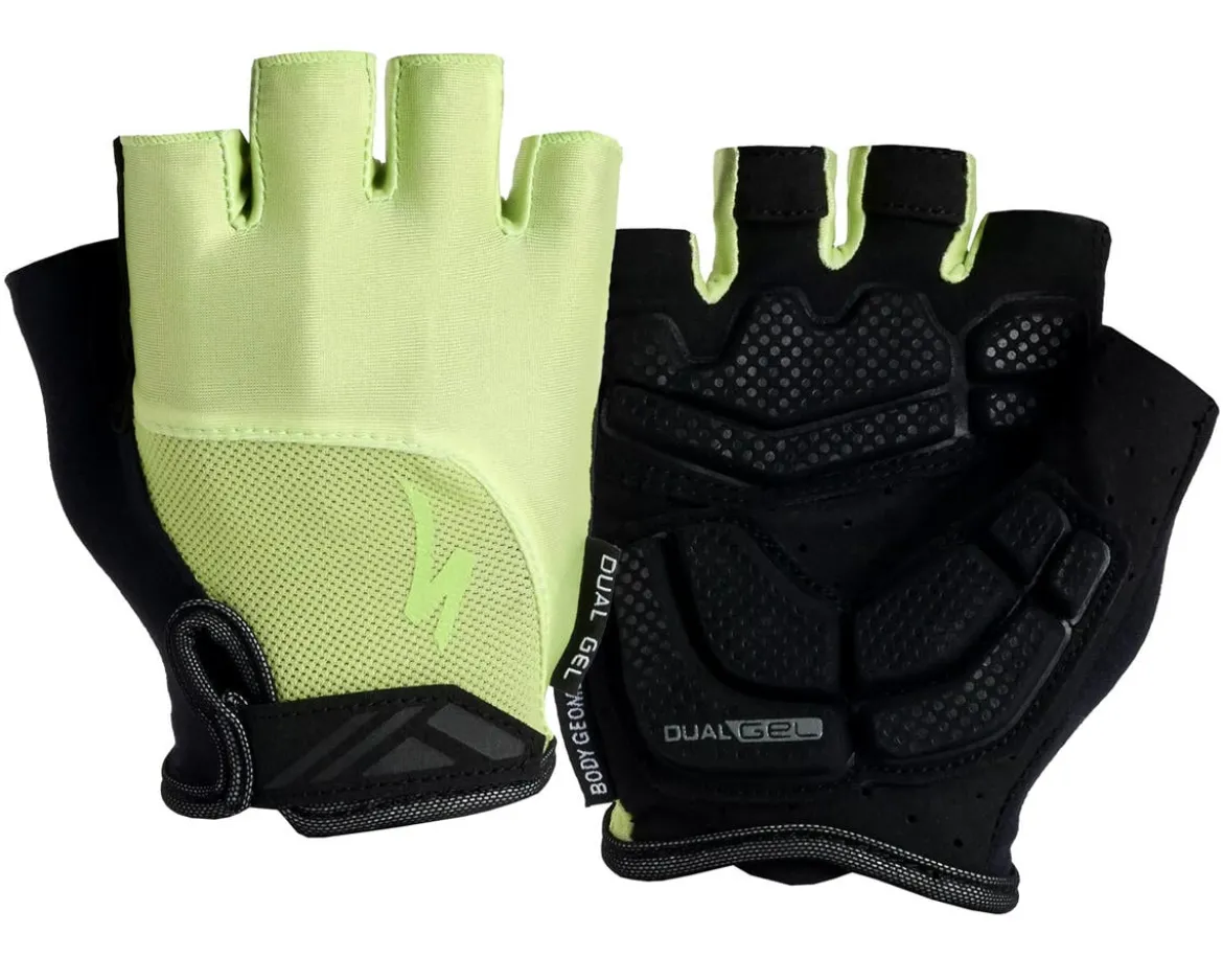 Specialized Women's Body Geometry Dual-Gel Gloves (Limestone) (S)