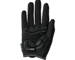 Specialized Women's Body Geometry Dual-Gel Long Finger Gloves (Black) (M)