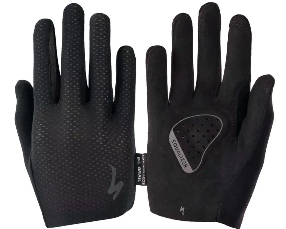 Specialized Women's Body Geometry Grail Long Finger Gloves (Black) (S)