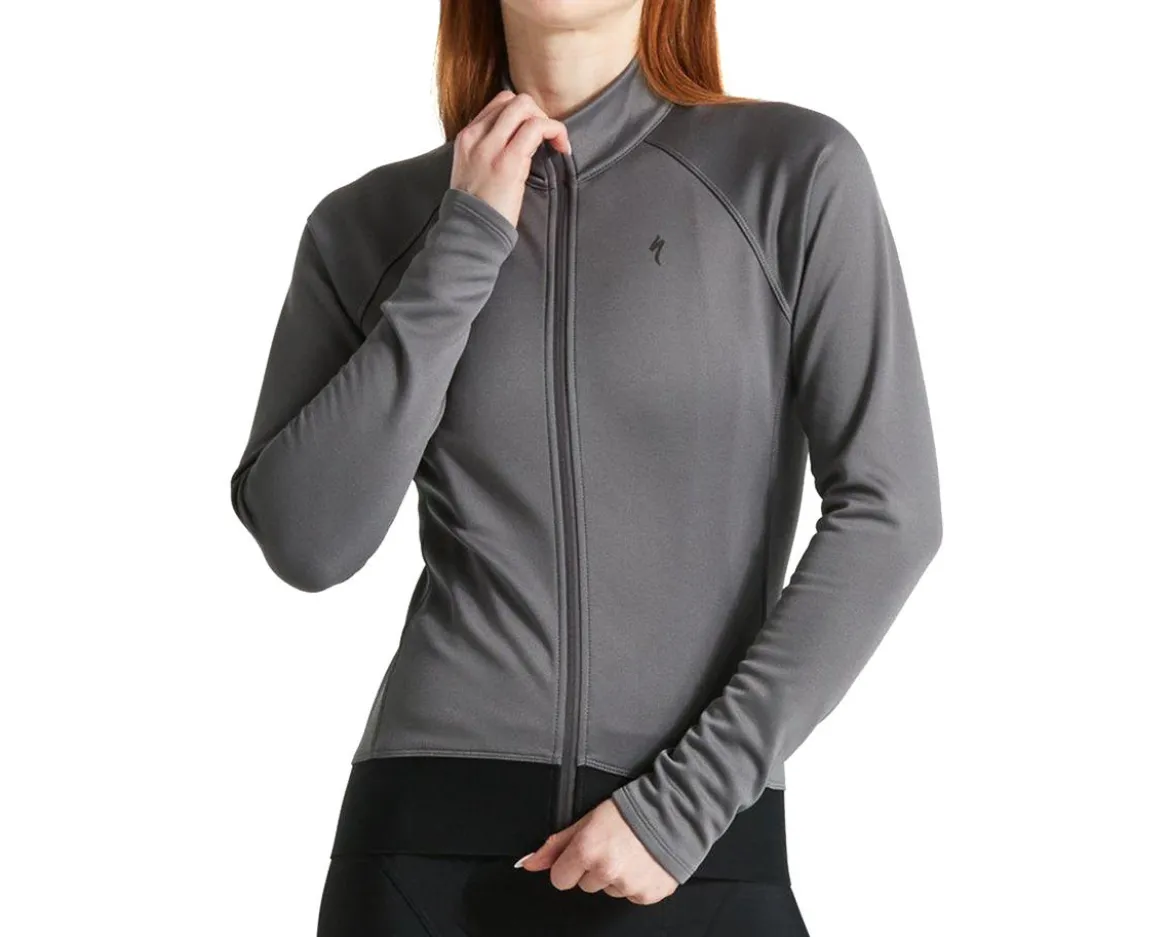 Specialized Women's RBX Expert Thermal Long Sleeve Jersey (Smoke) (S)