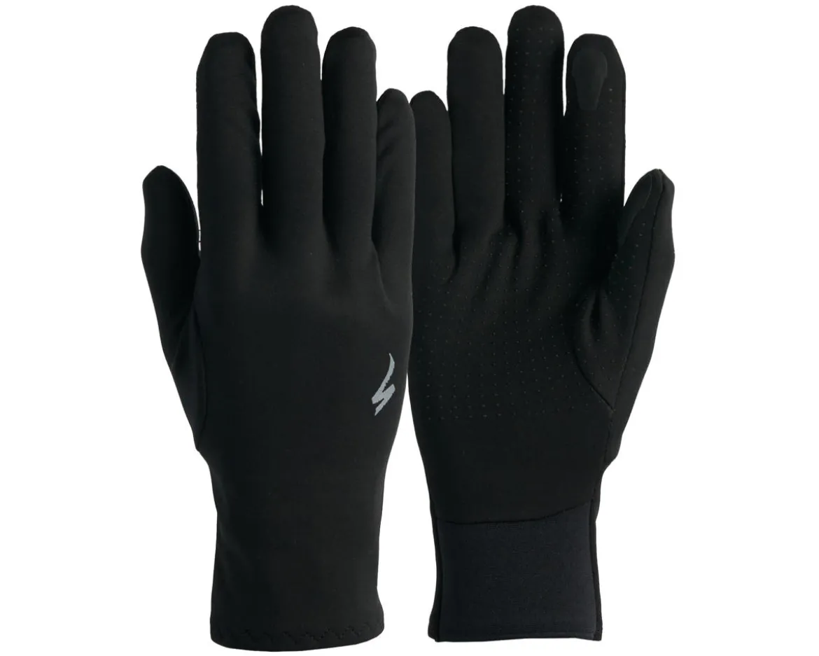 Specialized Women's Softshell Thermal Long Finger Gloves (Black) (XS)